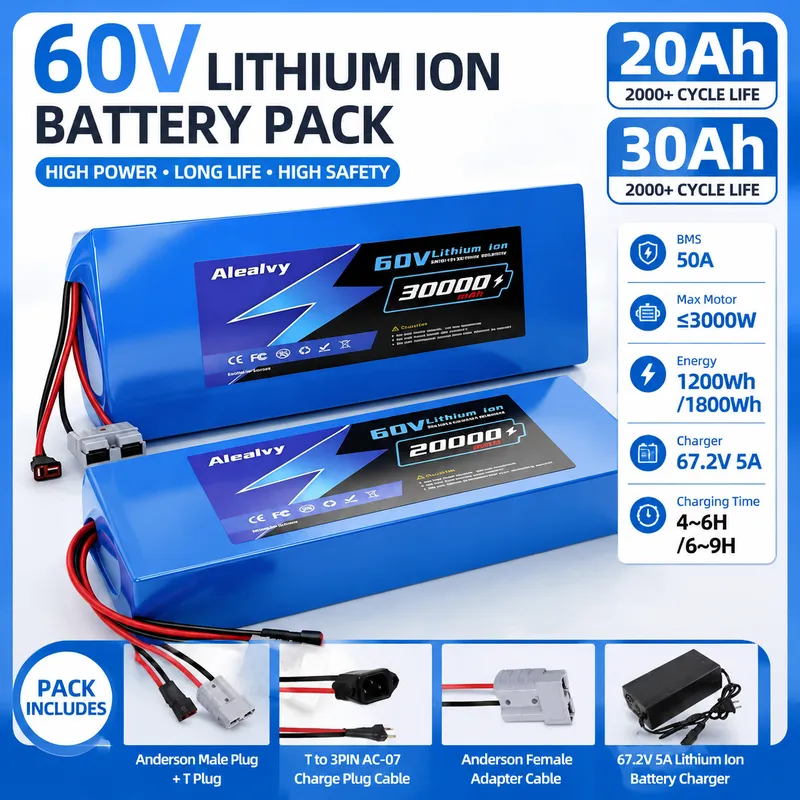  60V 20AH 30AH 21700 Lithium B - 60V 30Ah Electric Scooter Battery recension och pris